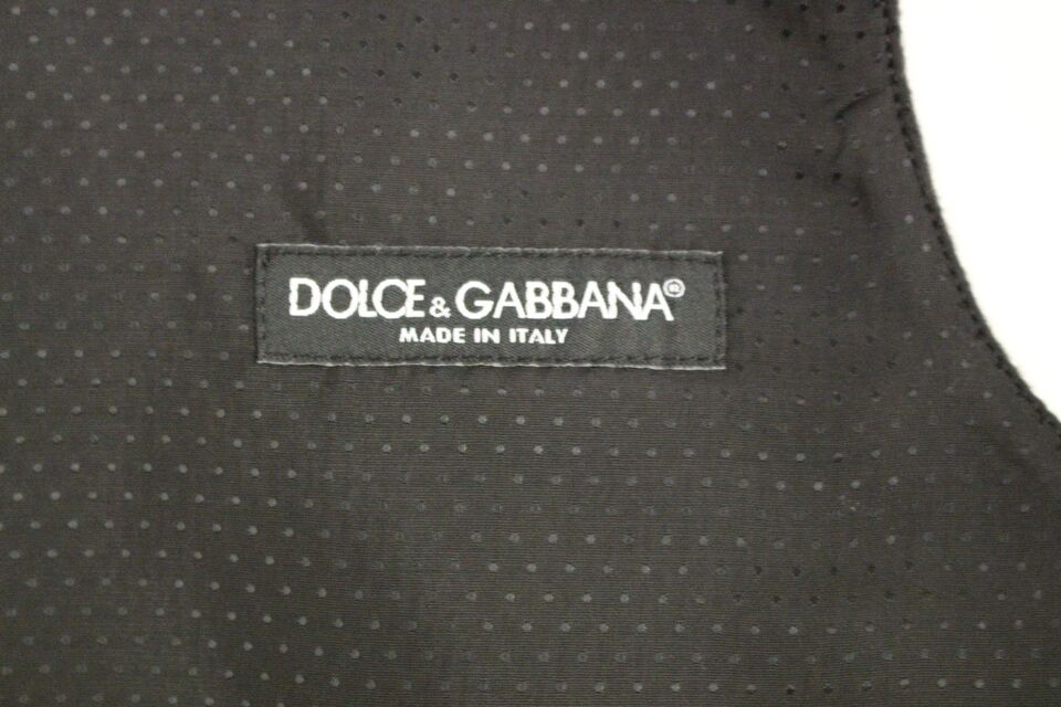 Dolce &amp; Gabbana Sample Sale Dolce &amp; Gabbana Gray Wool Blend Vest Gilet Weste - | Designer outlet