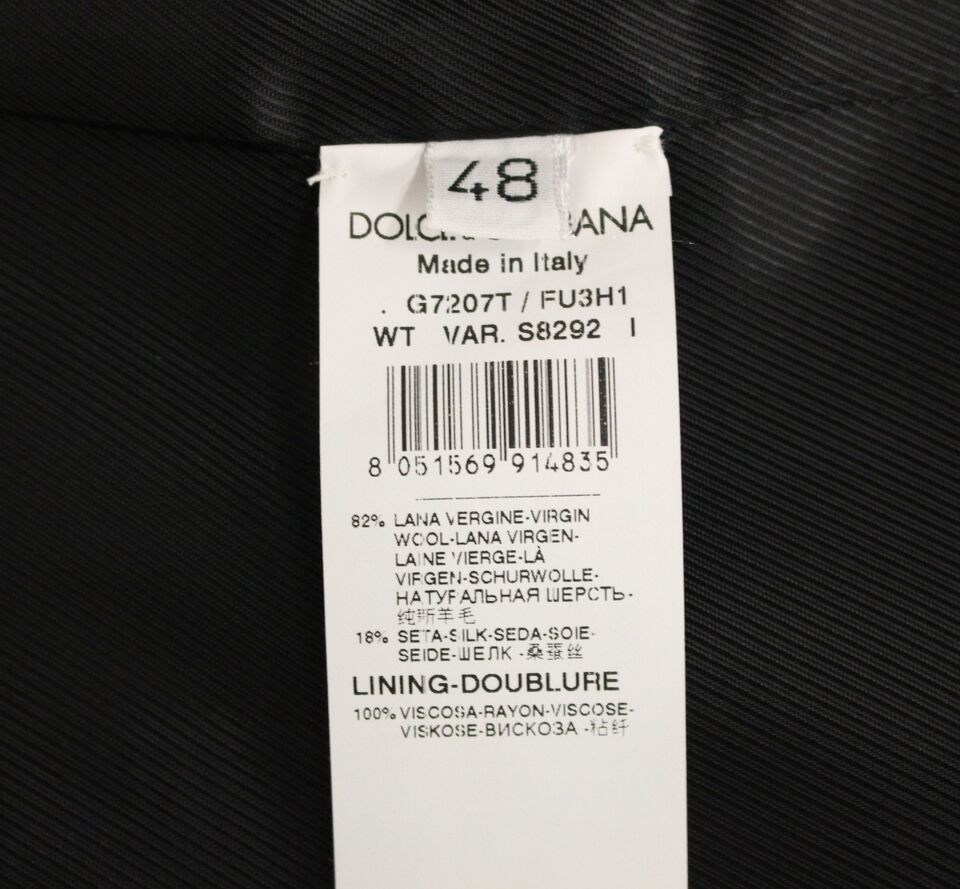 Dolce &amp; Gabbana Sample Sale Dolce &amp; Gabbana Gray Wool Silk Dress Vest Gilet Weste - | Designer outlet