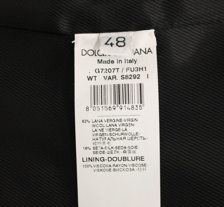 Dolce &amp; Gabbana Sample Sale Dolce &amp; Gabbana Gray Wool Silk Dress Vest Gilet Weste - | Designer outlet