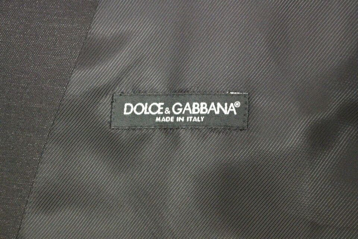 Dolce &amp; Gabbana Sample Sale Dolce &amp; Gabbana Gray Wool Silk Dress Vest Gilet Weste - | Designer outlet