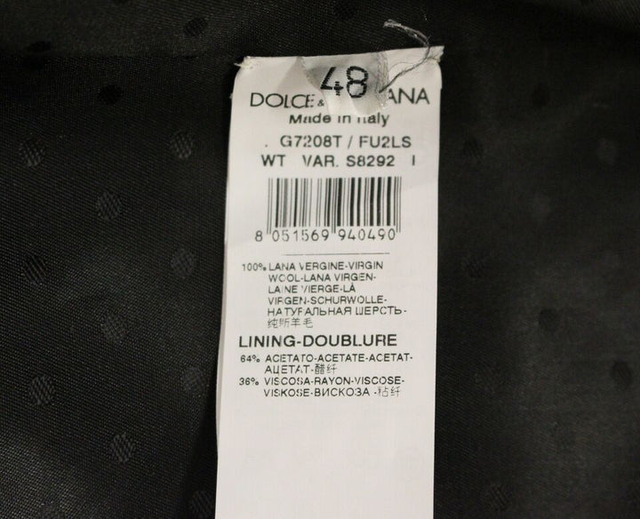 Dolce & Gabbana Gray Wool Formal Dress Vest Gilet Weste by Dolce & Gabbana outlet now on sale