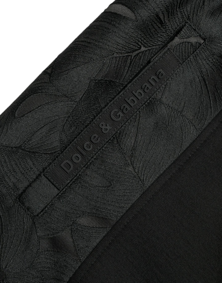 Dolce &amp; Gabbana Sample Sale Dolce &amp; Gabbana Black Cotton Slim Stretch Jogger Pants - | Designer outlet