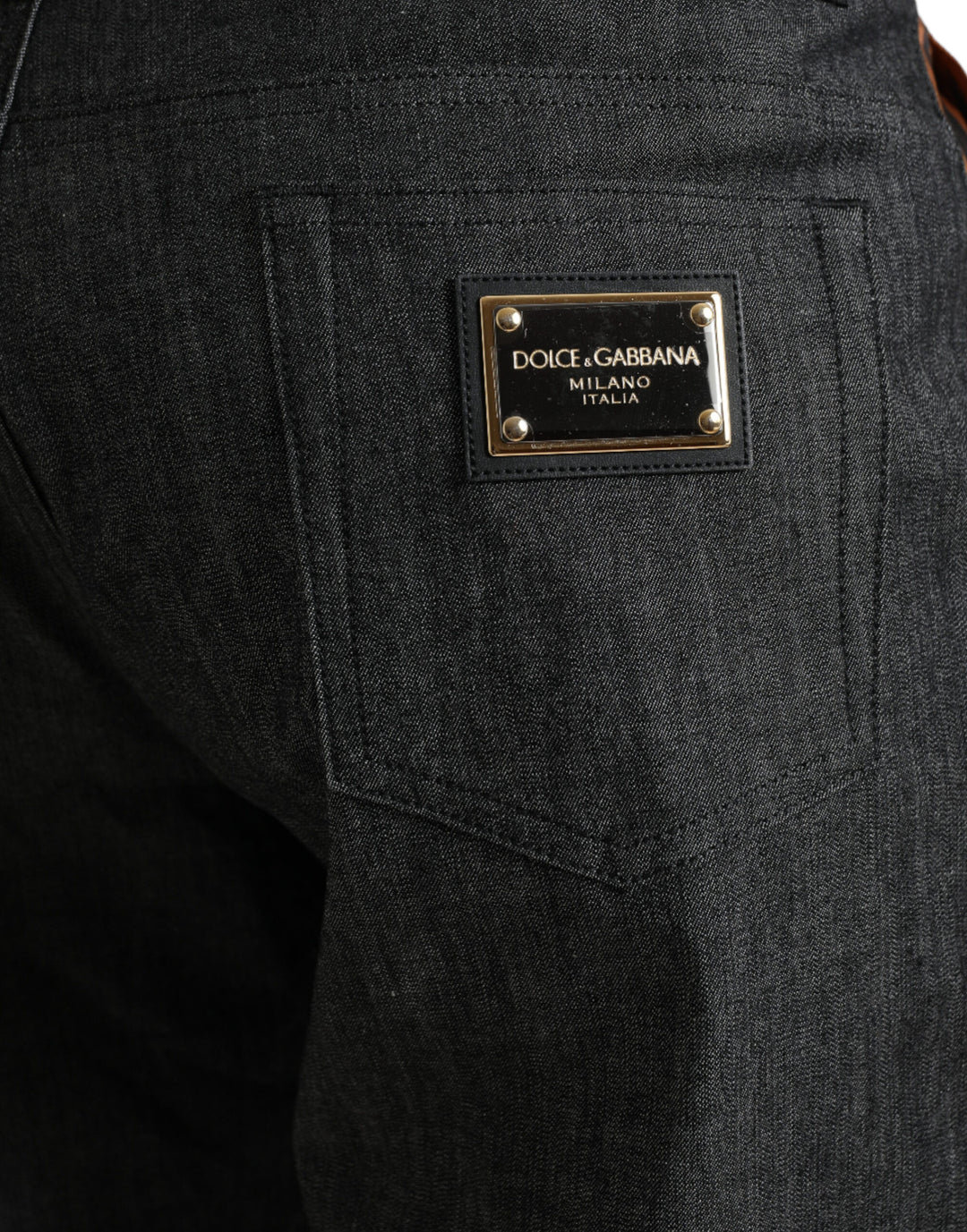 Dolce &amp; Gabbana Sample Sale Dolce &amp; Gabbana Multicolor Tiger Cotton Loose Denim Jeans - | Designer outlet
