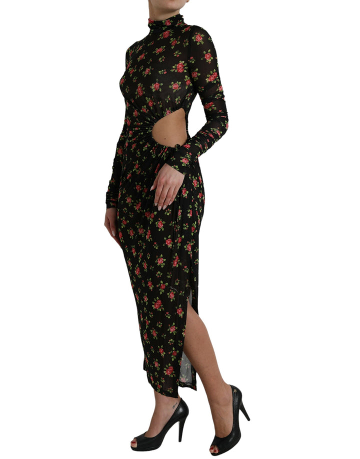 Dolce & Gabbana Elegant Floral Sheath Dress