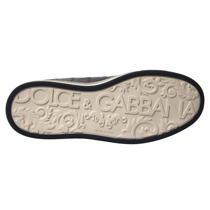 Dolce &amp; Gabbana Sample Sale Dolce &amp; Gabbana Brown Croc Exotic Leather Men Casual Sneakers Shoes - | Designer outlet