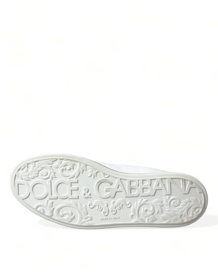 Dolce &amp; Gabbana Sample Sale Dolce &amp; Gabbana White Saint Tropez High Top Men Sneakers Shoes - | Designer outlet