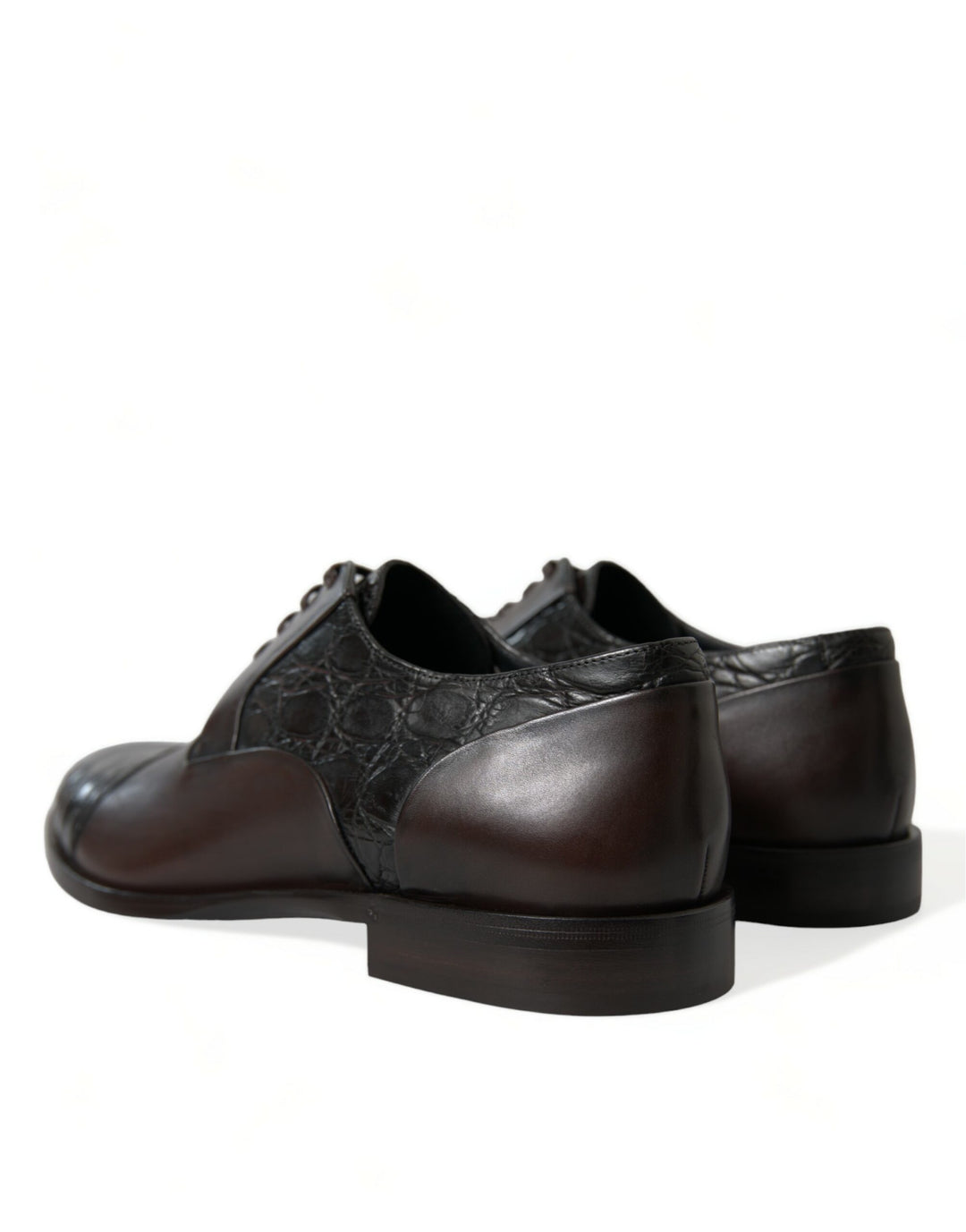 Dolce &amp; Gabbana Sample Sale Dolce &amp; Gabbana Brown Exotic Leather Formal Men Dress Shoes - | Designer outlet