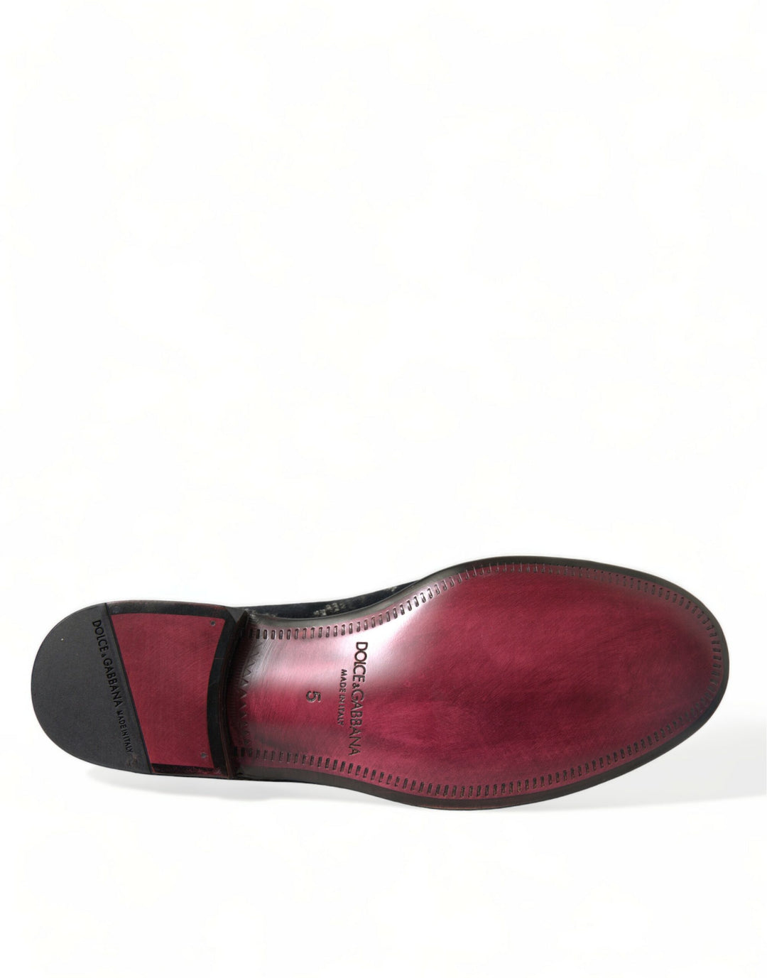 Dolce & Gabbana Black Floral Slippers Men Loafers Dress Shoes by Dolce & Gabbana outlet now on sale