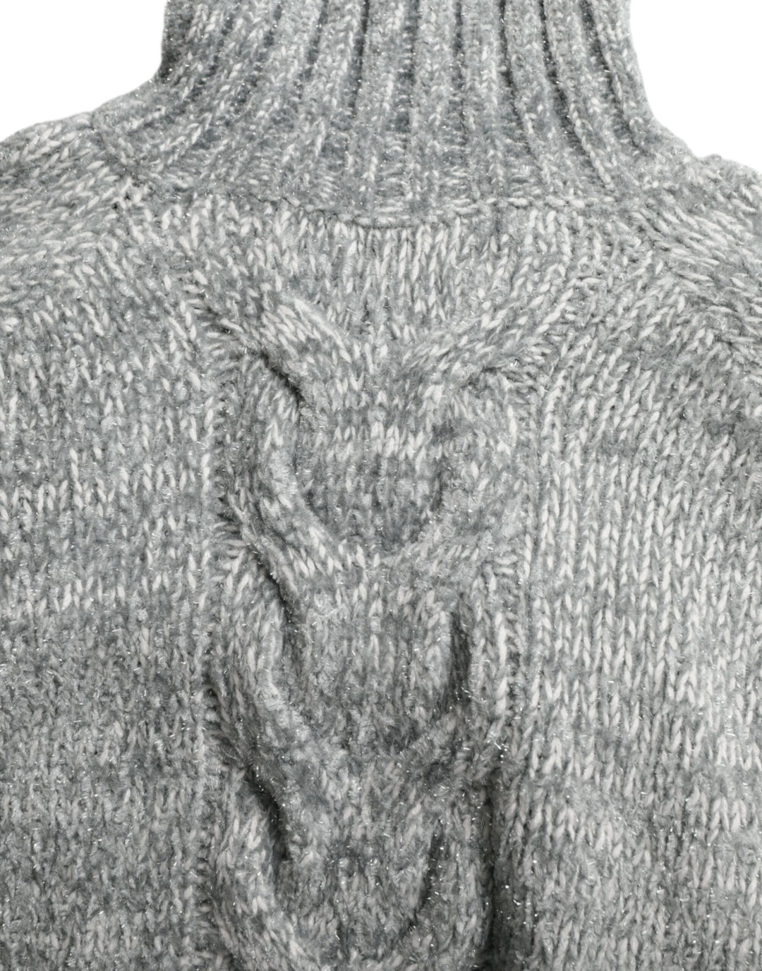Dolce &amp; Gabbana Sample Sale Dolce &amp; Gabbana Gray Cashmere Turtle Neck Pullover Sweater - | Designer outlet