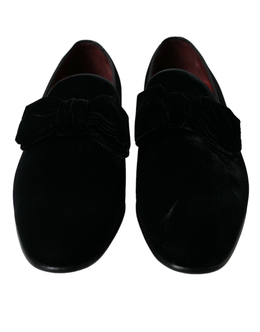 Dolce &amp; Gabbana Sample Sale Dolce &amp; Gabbana Black Velvet Loafers Formal Dress Shoes - | Designer outlet