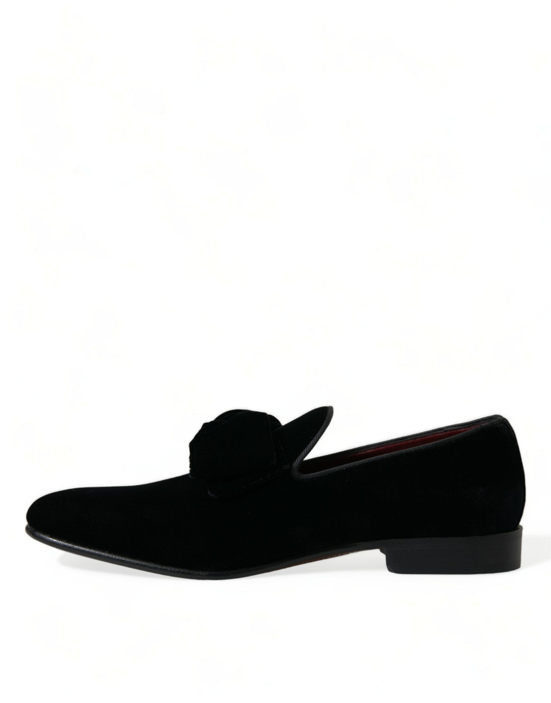 Dolce &amp; Gabbana Sample Sale Dolce &amp; Gabbana Black Velvet Loafers Formal Dress Shoes - | Designer outlet