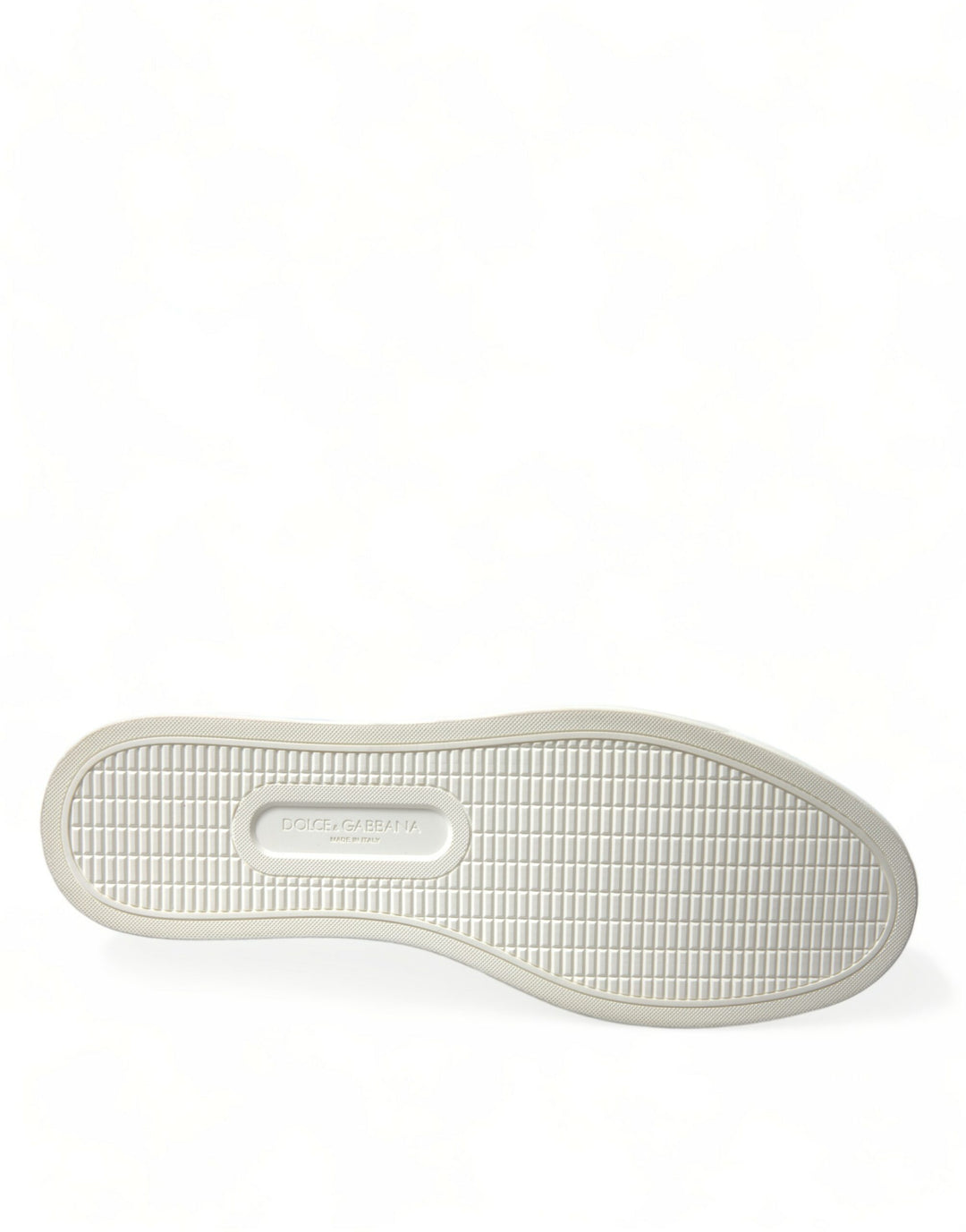Dolce &amp; Gabbana Sample Sale Dolce &amp; Gabbana White Bordeaux Leather Logo Low Top Sneakers Shoes - | Designer outlet