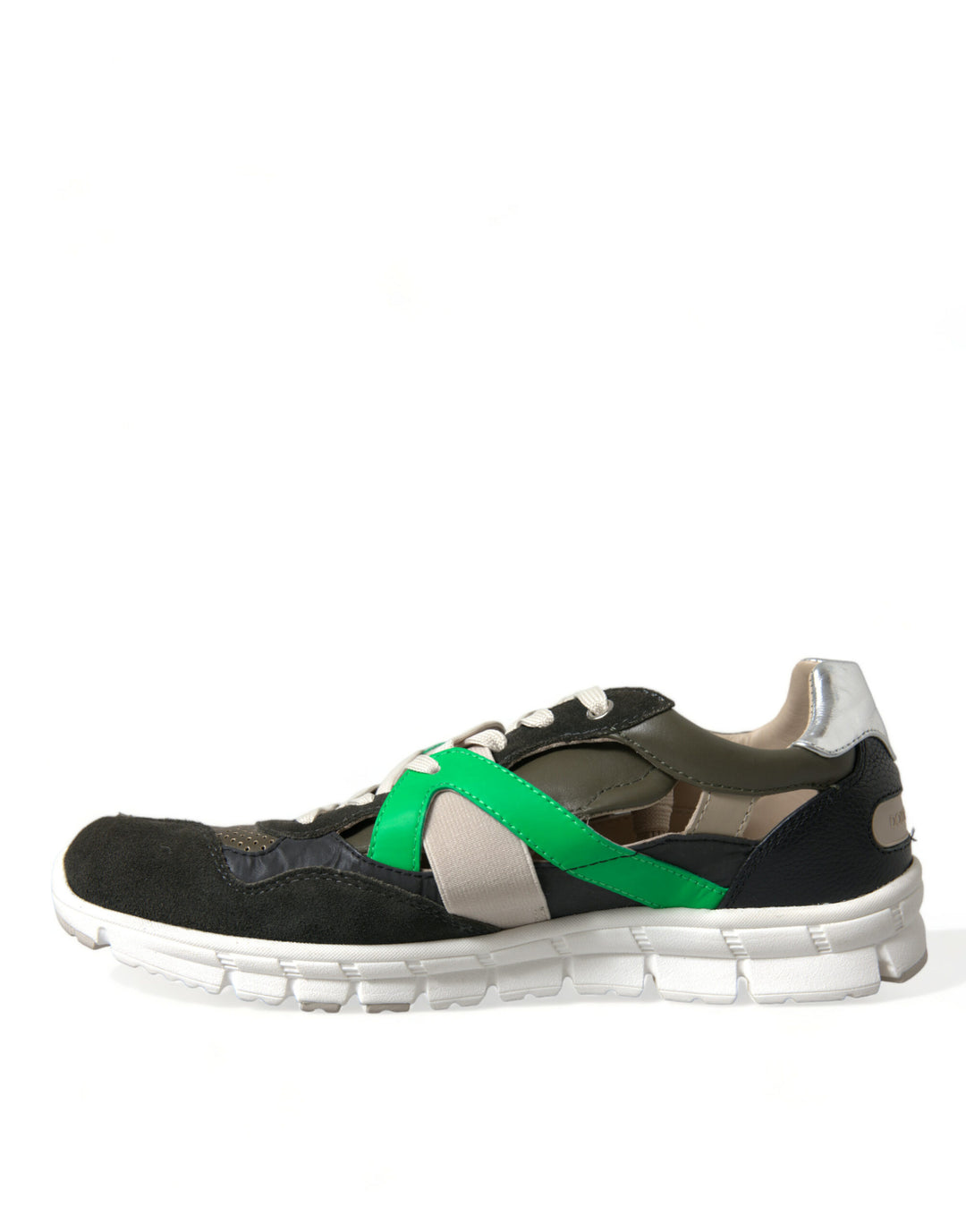 Dolce &amp; Gabbana Sample Sale Dolce &amp; Gabbana Multicolor Leather Suede Low Top Sneakers Shoes - | Designer outlet