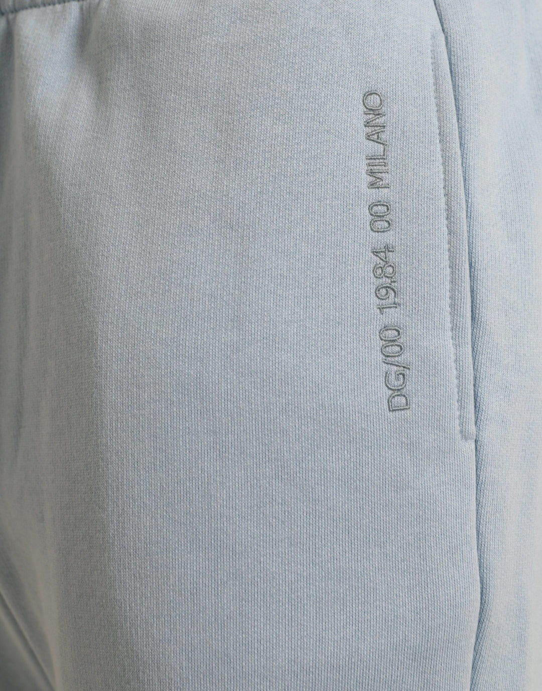 Dolce &amp; Gabbana Light Blue Cotton Sweatpants Men Jogger Pants by Dolce &amp; Gabbana outlet now on sale
