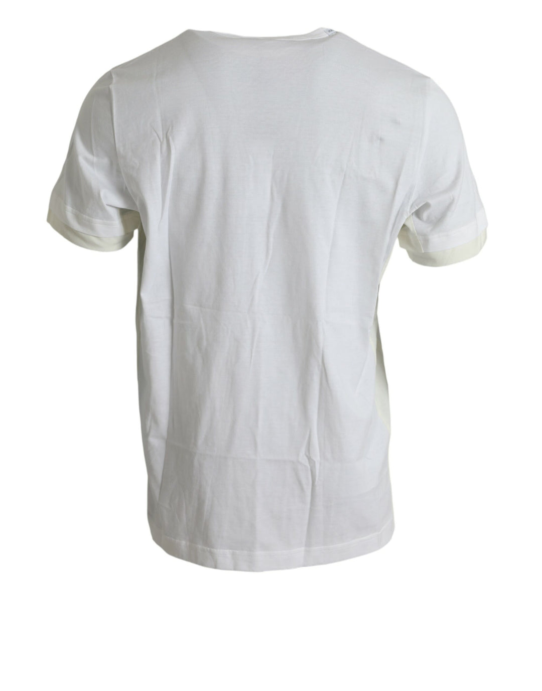 Dolce &amp; Gabbana Sample Sale Dolce &amp; Gabbana White Cotton Pocket Short Sleeves T-shirt - | Designer outlet