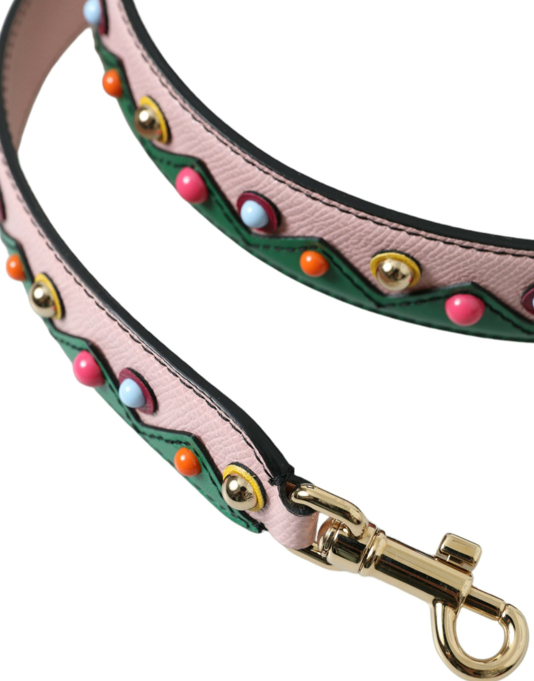 Dolce & Gabbana - Dolce & Gabbana Pink Leather Handbag Accessory Shoulder Strap - WMB306 - Ask Me Wear