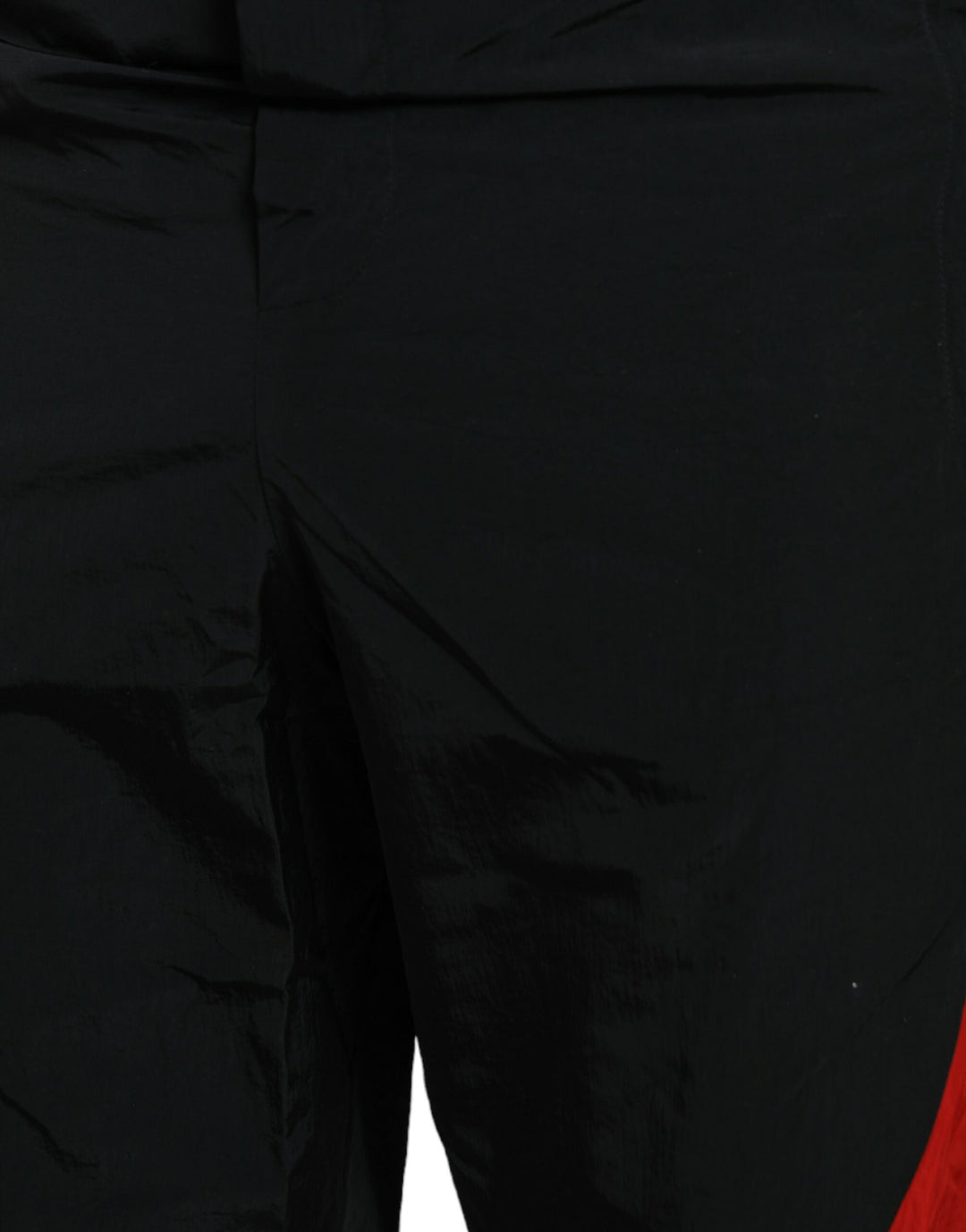 Dolce &amp; Gabbana Sample Sale Dolce &amp; Gabbana Black Red Leopard Print Nylon Jogger Pants - | Designer outlet