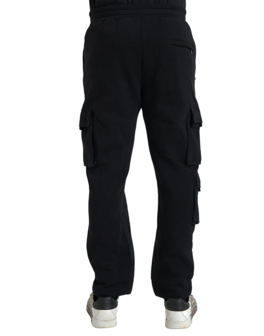 Dolce &amp; Gabbana Black Cotton Blend Skinny Pants by Dolce &amp; Gabbana outlet now on sale