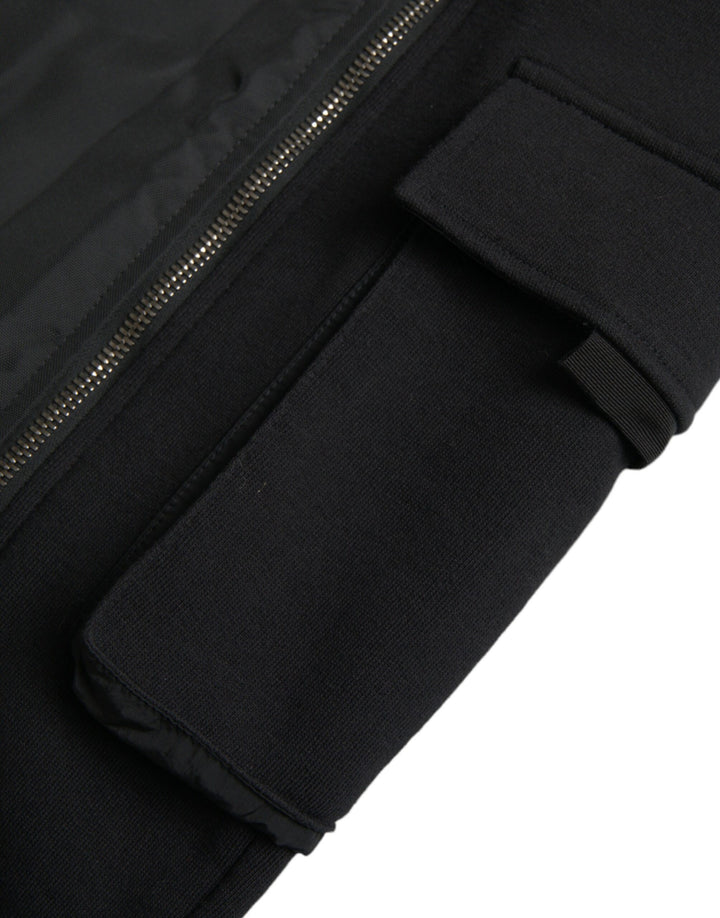Dolce &amp; Gabbana Black Cotton Blend Skinny Pants by Dolce &amp; Gabbana outlet now on sale