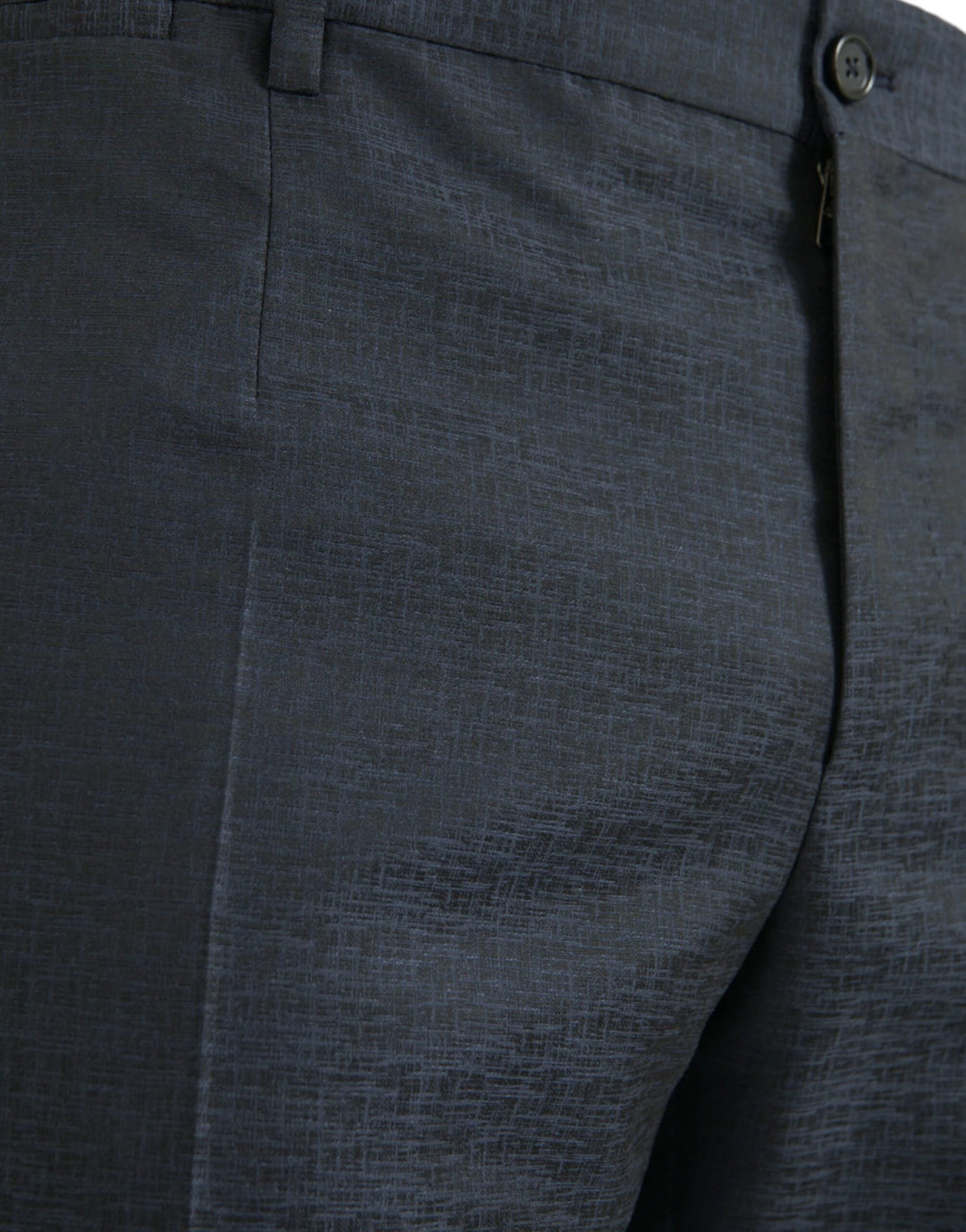 Dolce &amp; Gabbana Blue Wool Men Skinny Dress Pants by Dolce &amp; Gabbana outlet now on sale