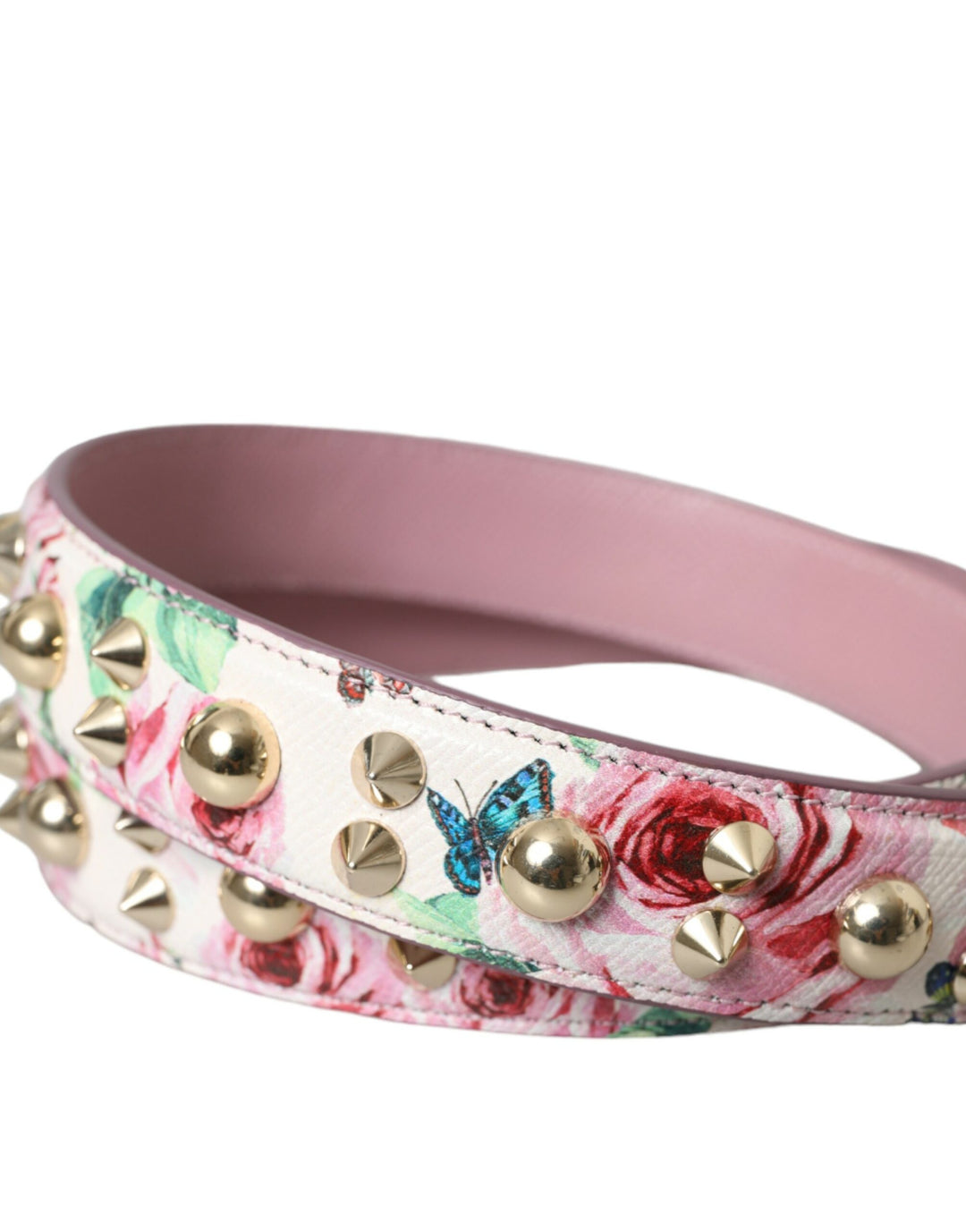 Dolce & Gabbana - Dolce & Gabbana Pink Floral Handbag Accessory Shoulder Strap - WMB309 - Ask Me Wear