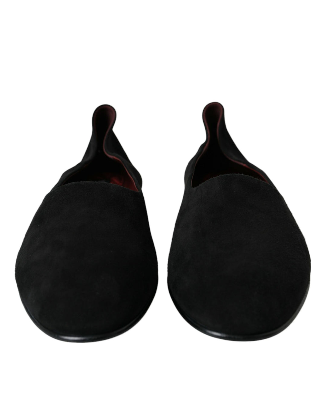 Dolce &amp; Gabbana Black Suede Loafers Formal Dress Slip On Shoes by Dolce &amp; Gabbana outlet now on sale