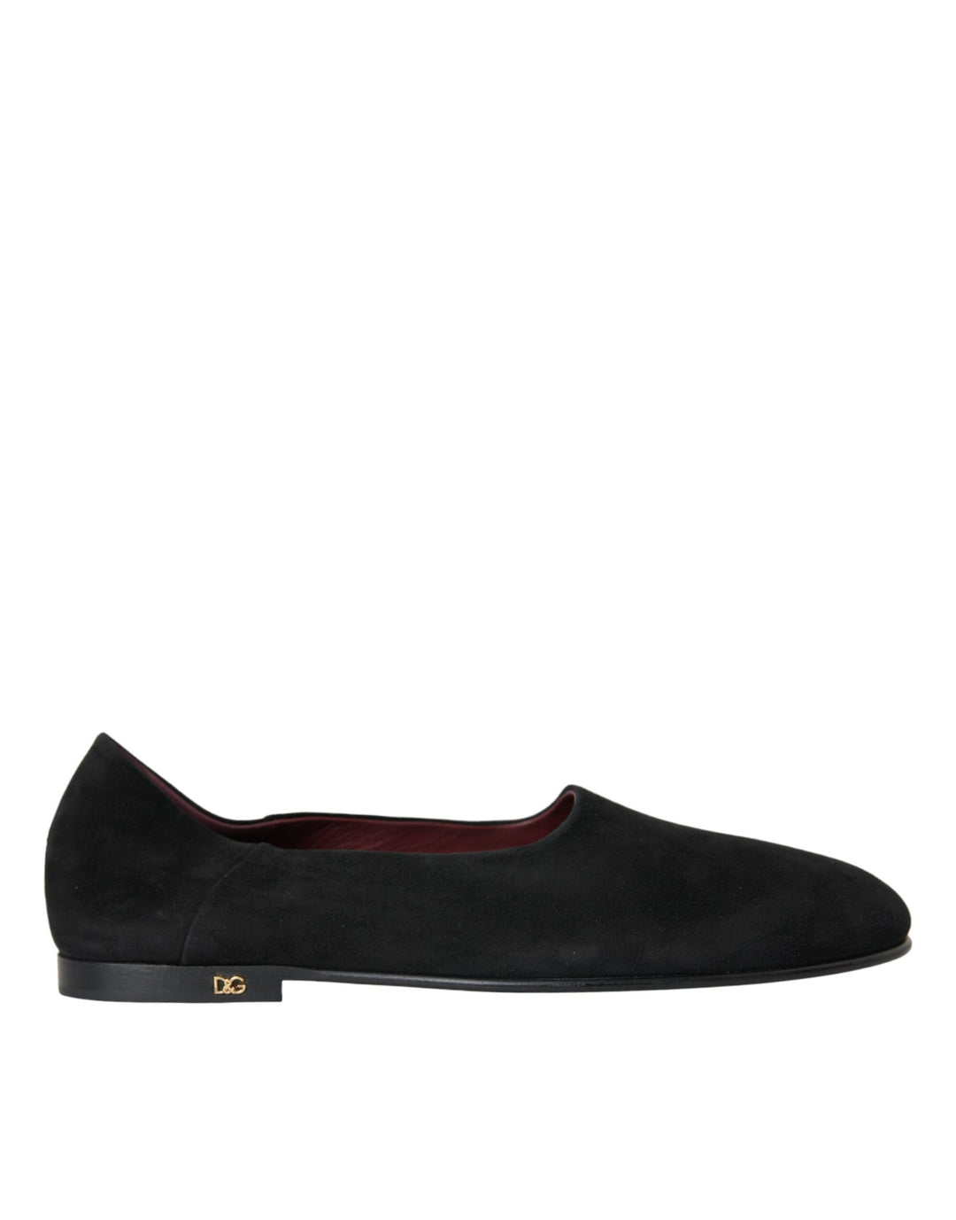 Dolce &amp; Gabbana Black Suede Loafers Formal Dress Slip On Shoes by Dolce &amp; Gabbana outlet now on sale