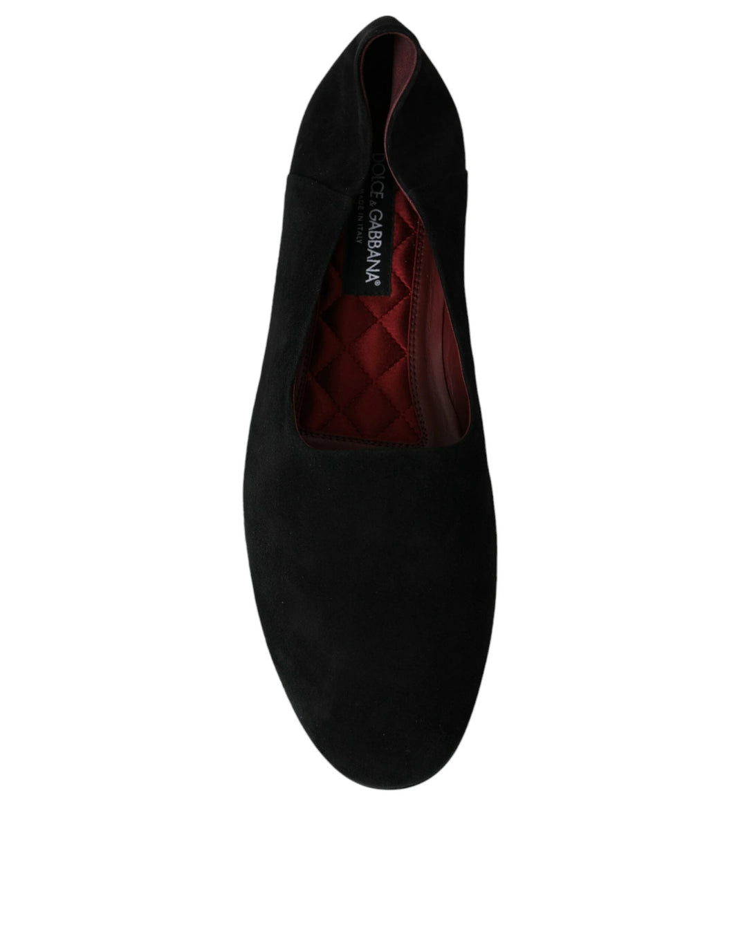 Dolce &amp; Gabbana Black Suede Loafers Formal Dress Slip On Shoes by Dolce &amp; Gabbana outlet now on sale