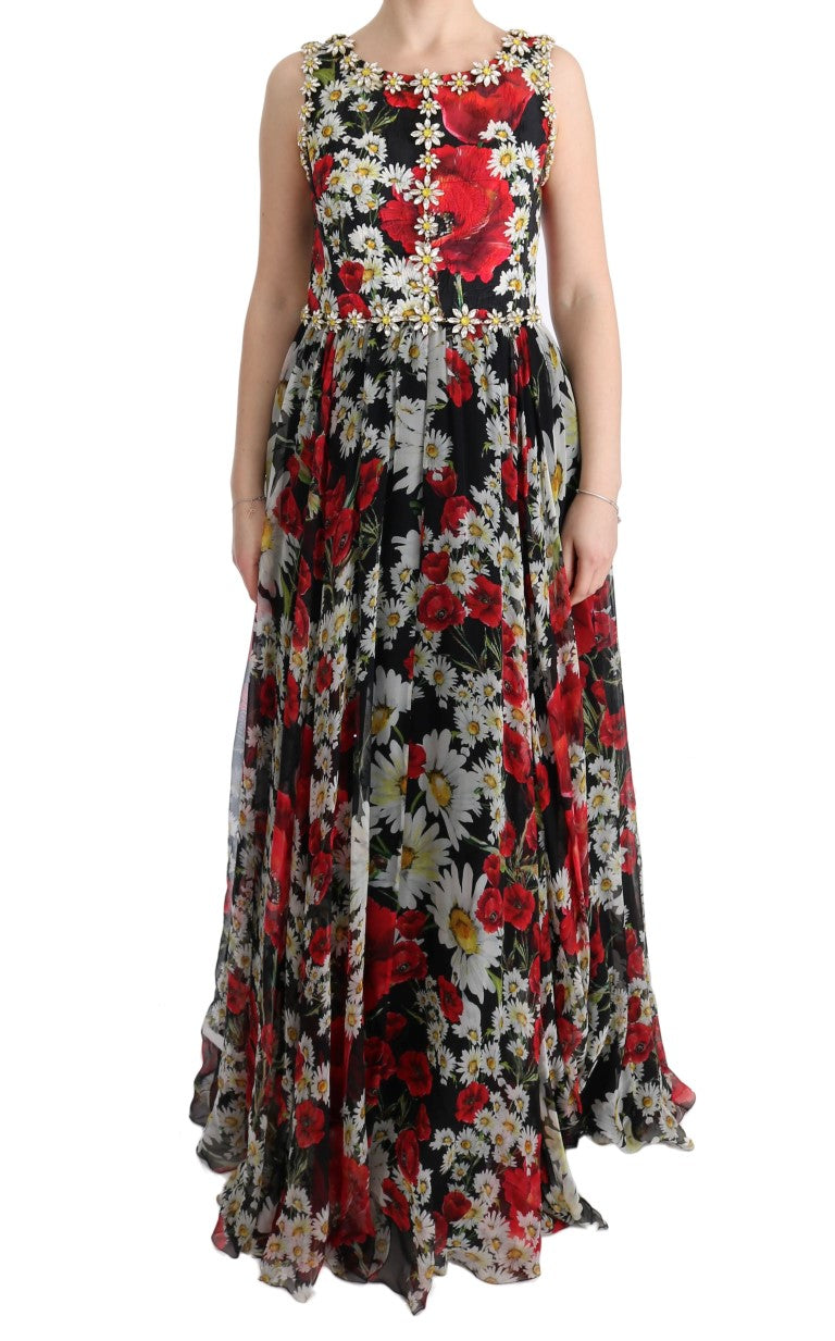 Dolce & Gabbana Silk Maxi Dress