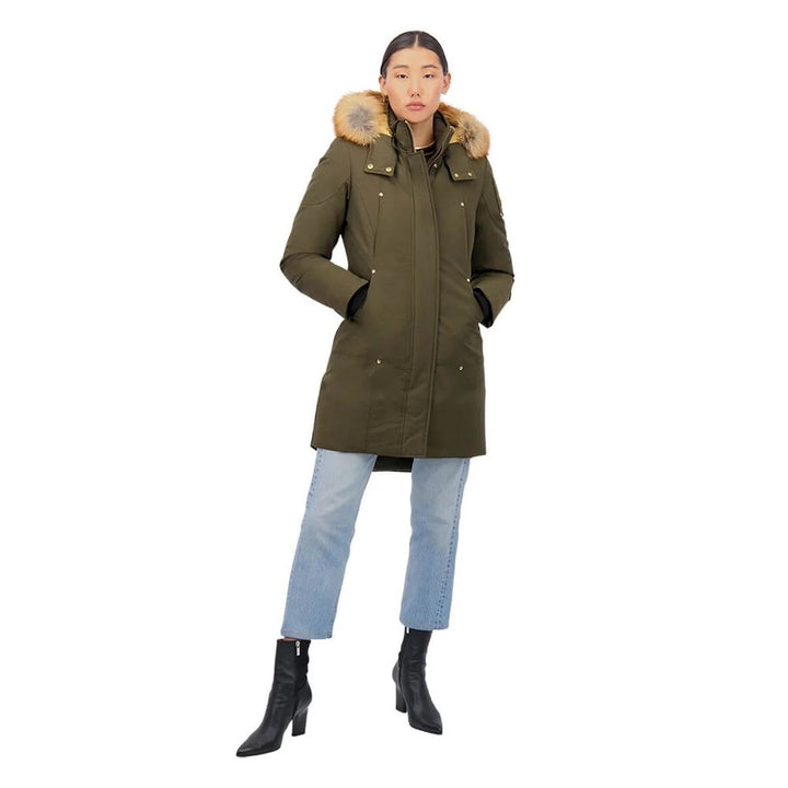 Moose Knuckles Army Cotton Women Parka