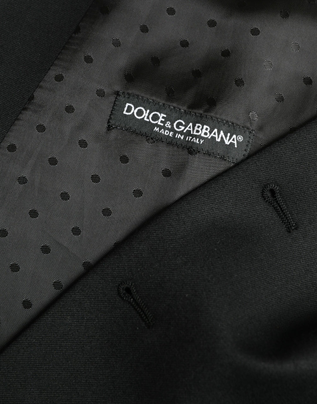 Dolce &amp; Gabbana Sample Sale Dolce &amp; Gabbana Black Silk Waistcoat Dress Formal Vest - | Designer outlet