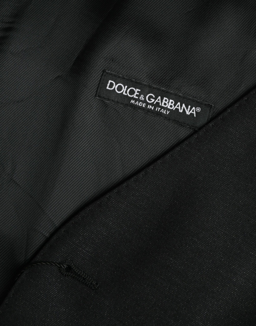 Dolce &amp; Gabbana Sample Sale Dolce &amp; Gabbana Black Wool Waistcoat Dress Formal Vest - | Designer outlet