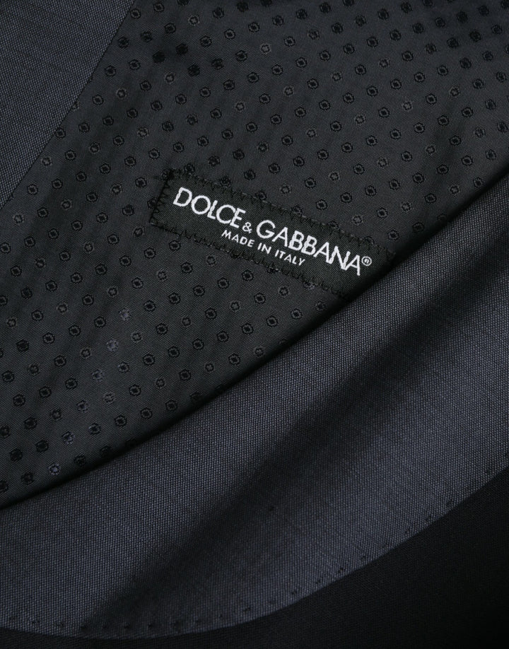Dolce &amp; Gabbana Sample Sale Dolce &amp; Gabbana Black Wool Waistcoat Dress Formal Vest - | Designer outlet