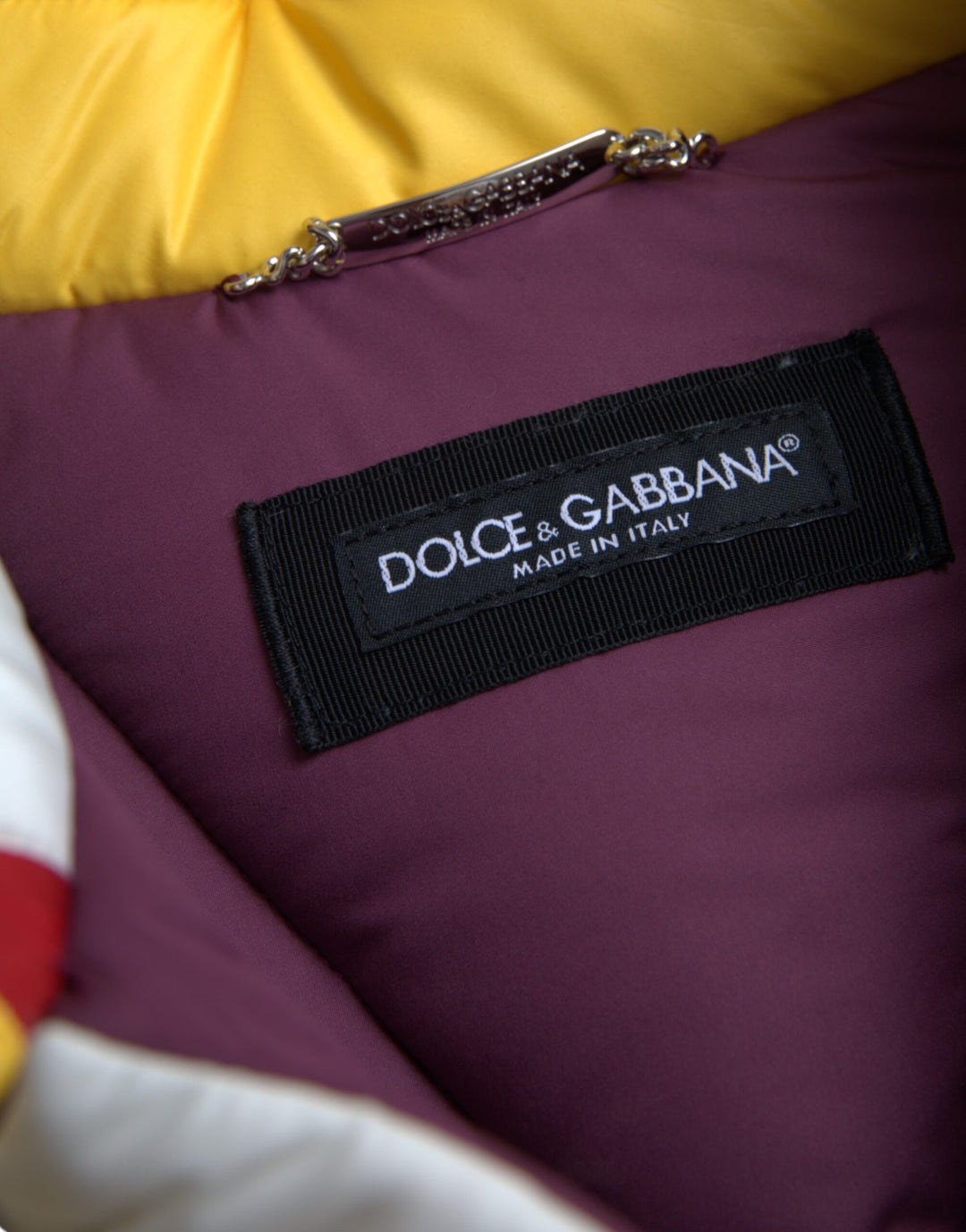 Dolce & Gabbana - Dolce & Gabbana Multicolor Windbreaker Puffer Jacket Men - JKT3827 - 52 - Ask Me Wear