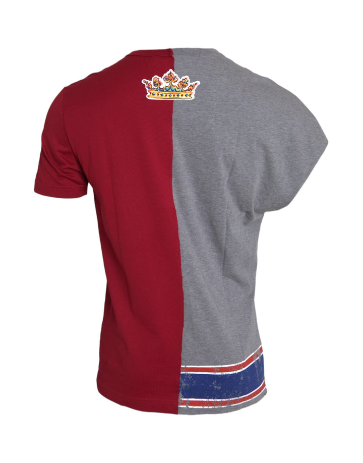 Dolce &amp; Gabbana Multicolor Graphic Short Sleeve T-shirt by Dolce &amp; Gabbana outlet now on sale
