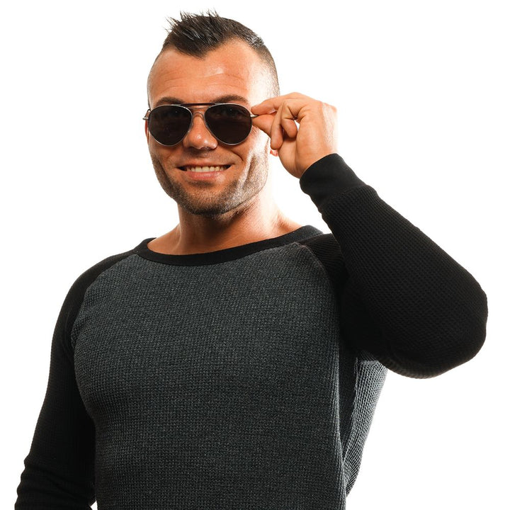Ermenegildo Zegna Gold Men Sunglasses