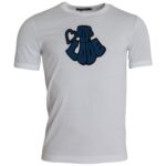 Dolce &amp; Gabbana White King Of Love Round Neck Short Sleeves T-shirt by Dolce &amp; Gabbana outlet now on sale