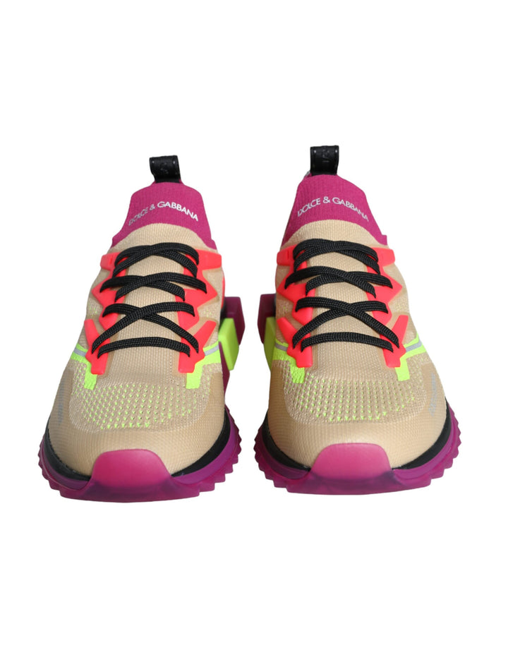 Dolce &amp; Gabbana Sample Sale Dolce &amp; Gabbana Multicolor Super King Low Top Sneakers Shoes - | Designer outlet