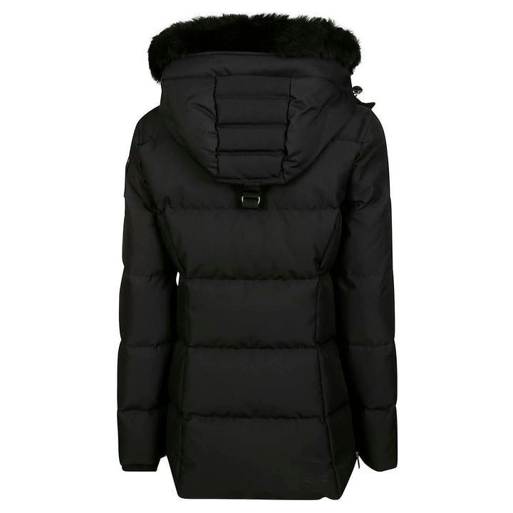 Moose Knuckles Black Polyester Jacket & Coat