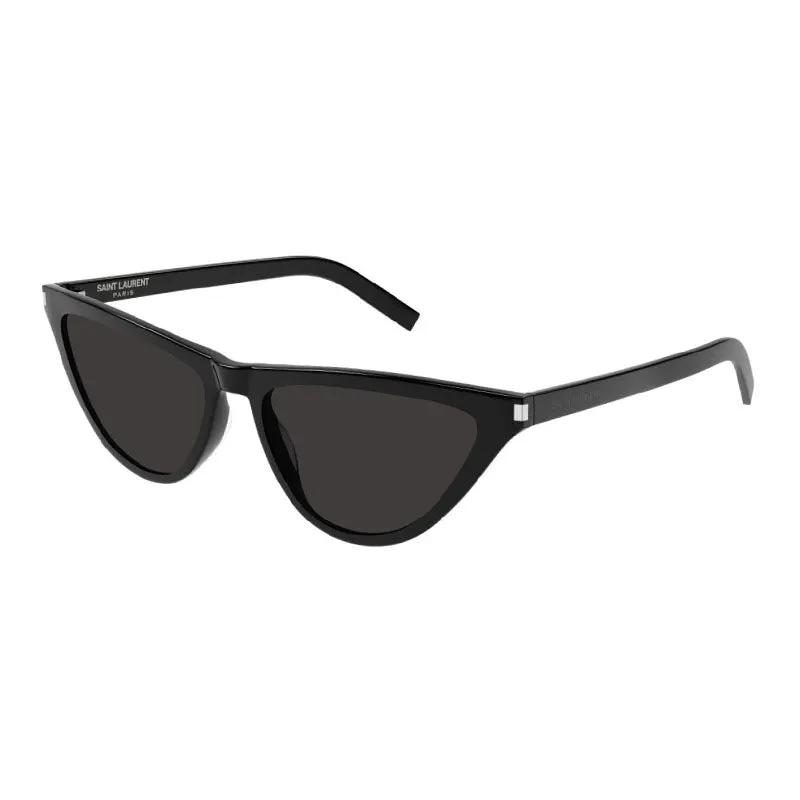 Saint Laurent Sunglasses Cat Eye Full Rim, Black Frame and Black Lens