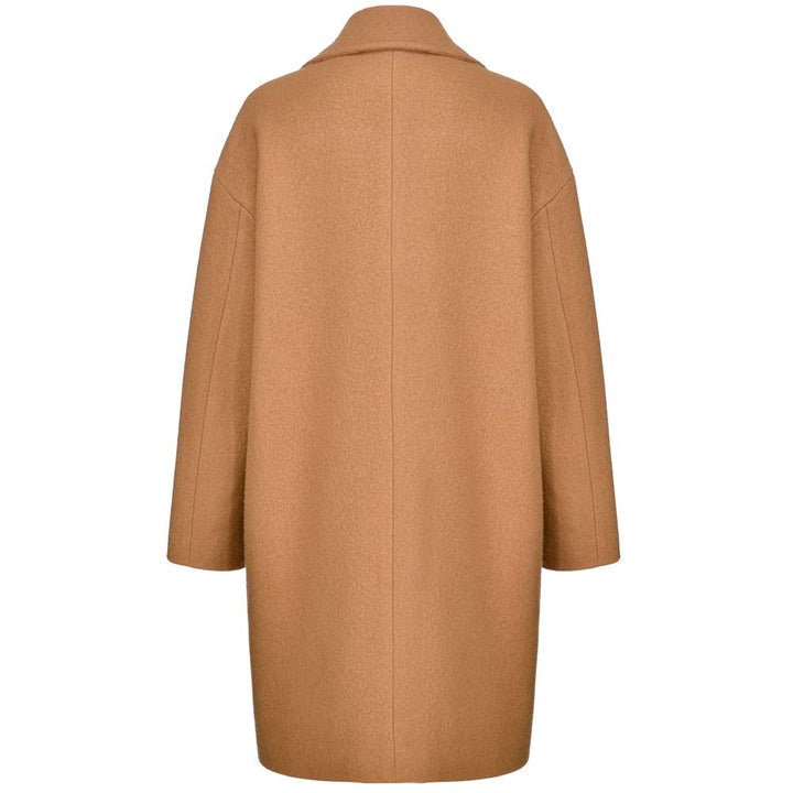 PINKO Brown Wool Jackets & Coat