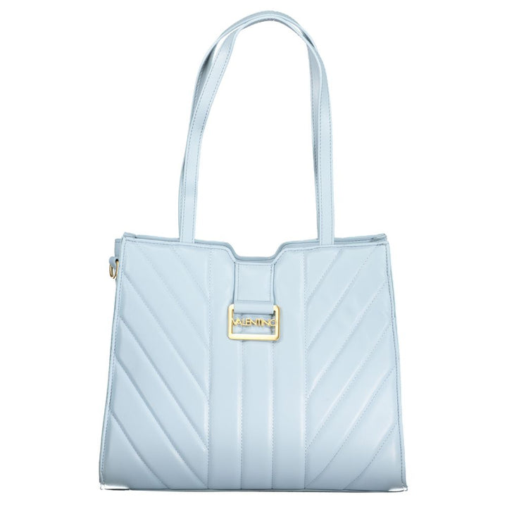 Valentino Bags Light Blue Polyethylene Handbag