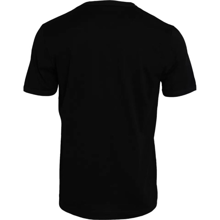 Dolce &amp; Gabbana Sample Sale Dolce &amp; Gabbana Black Cotton Round Neck Short Sleeves Men T-shirt - | Designer outlet