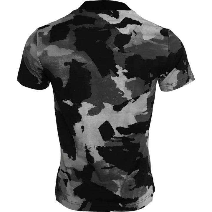 Dolce &amp; Gabbana Multicolor Camouflage Cotton Crewneck T-shirt by Dolce &amp; Gabbana outlet now on sale