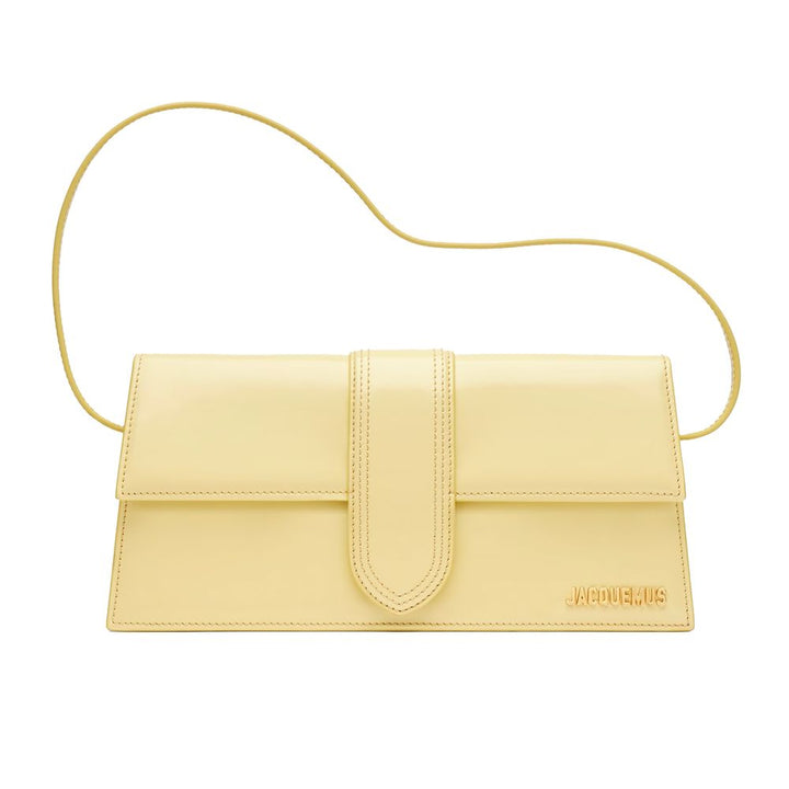 Jacquemus - Jacquemus Yellow Leather Handbag - JA - 13775 - Ask Me Wear