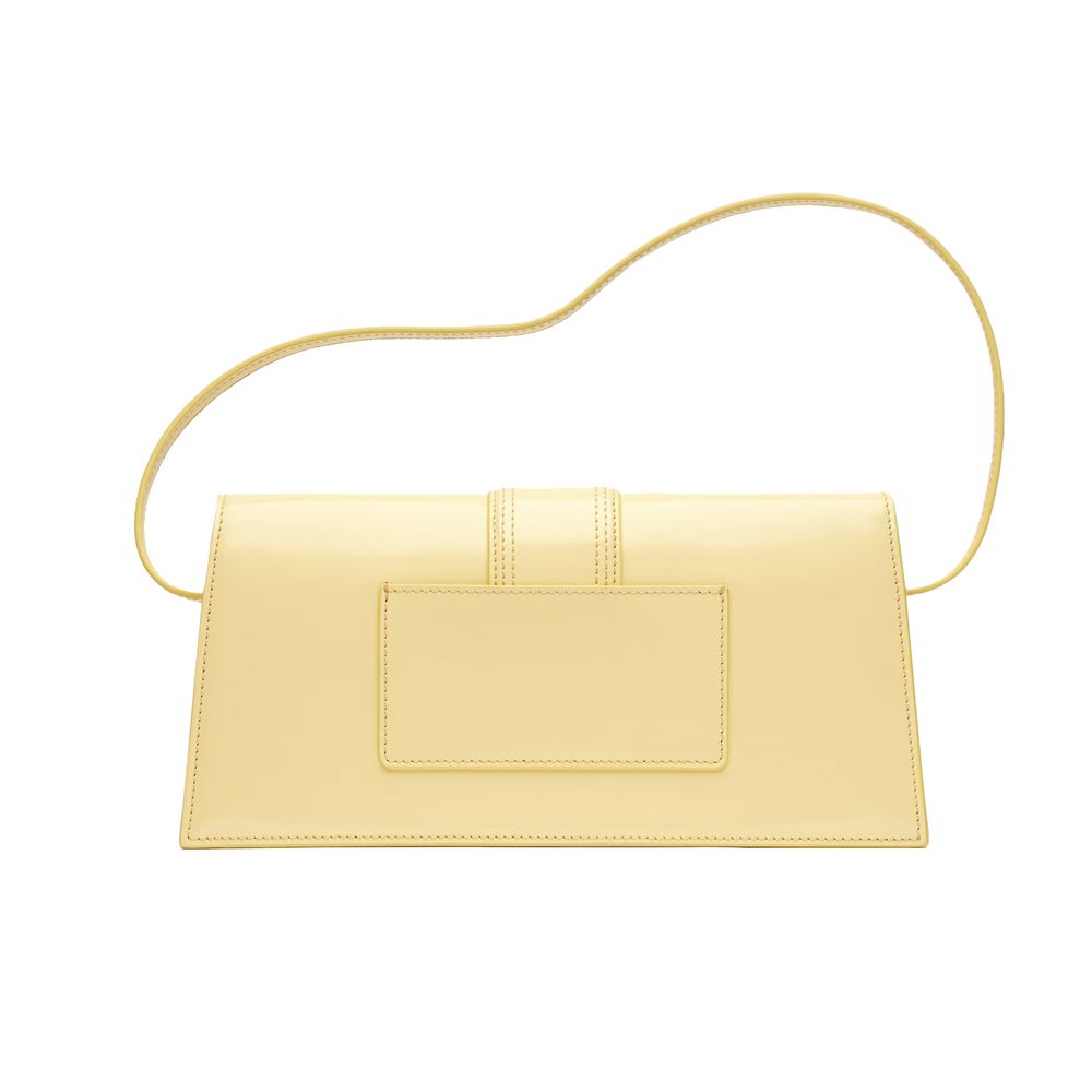 Jacquemus - Jacquemus Yellow Leather Handbag - JA - 13775 - Ask Me Wear