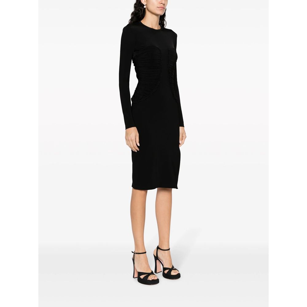 PINKO Black Viscose Dress