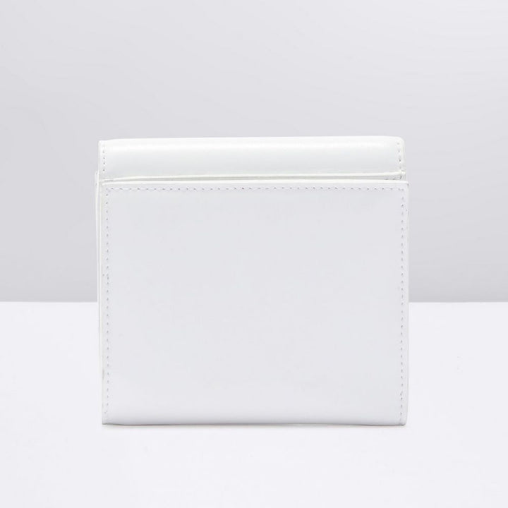 Off-White White Leather Wallet