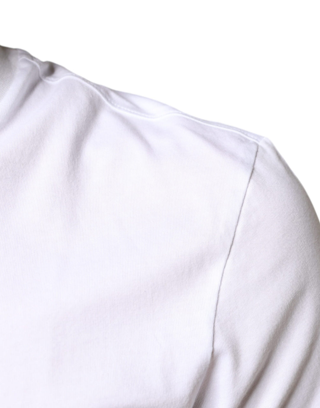 Dolce &amp; Gabbana Sample Sale Dolce &amp; Gabbana White Cotton DG Applique Casual T-shirt - | Designer outlet