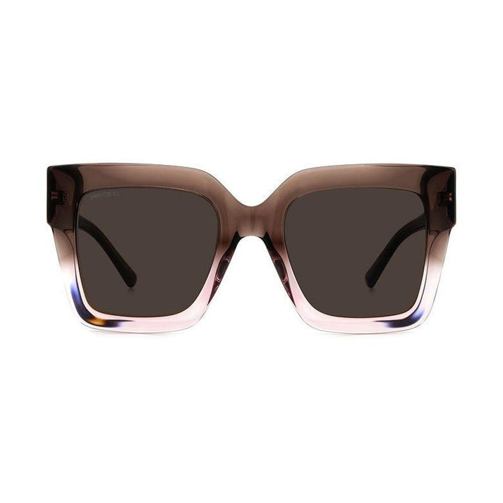 Jimmy Choo Brown Acetate Sunglasses